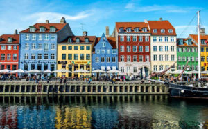 Corlorful houses in Nyhavn